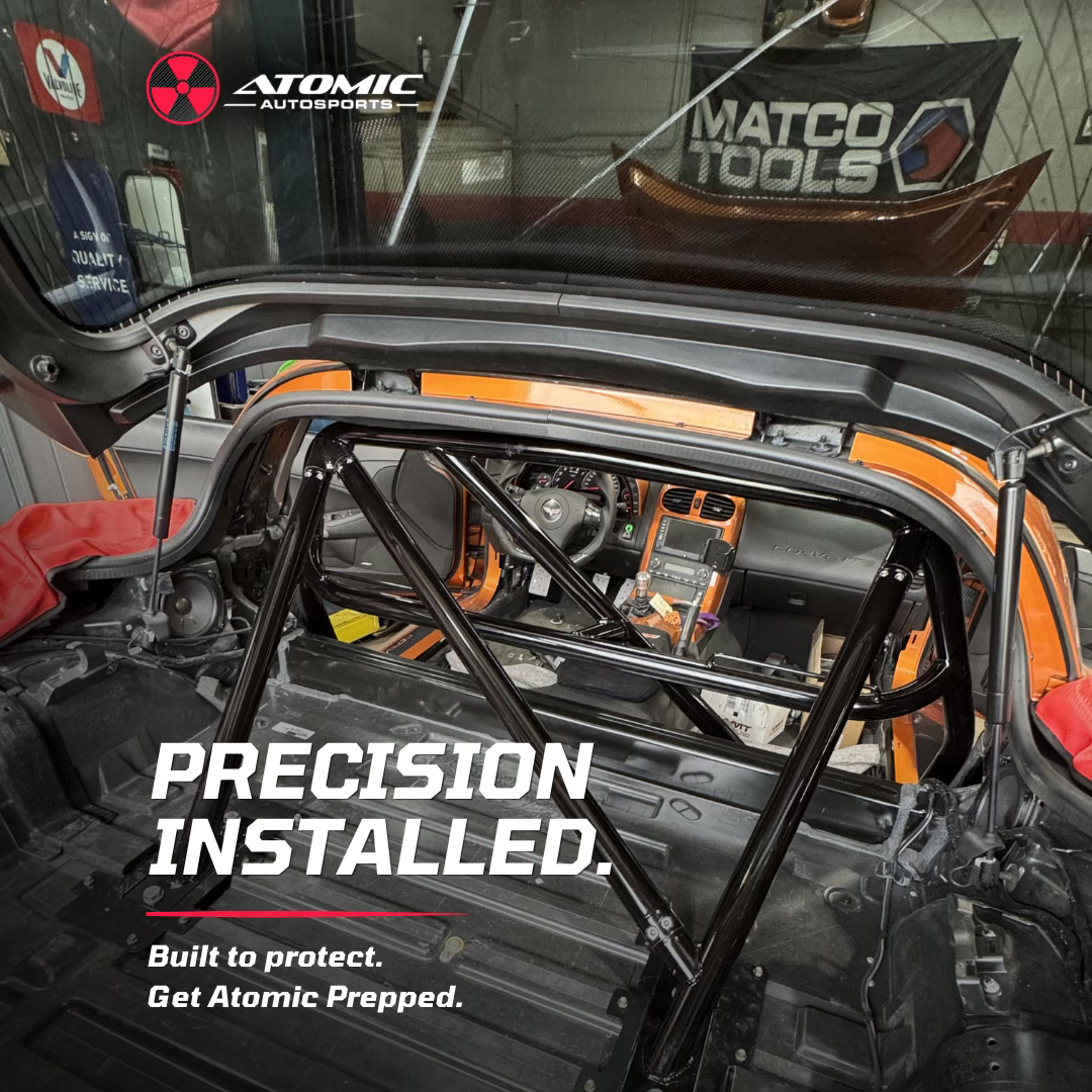 TeenaBolia3rt's tweet photo. Speed is fun. Safety is essential. A properly installed bolt-in roll bar adds protection for spirited driving and track days while keeping the interior clean and functional. What safety upgrade is next for your car? Get Atomic Prepped. https://t.co/vBuTuVdP4M