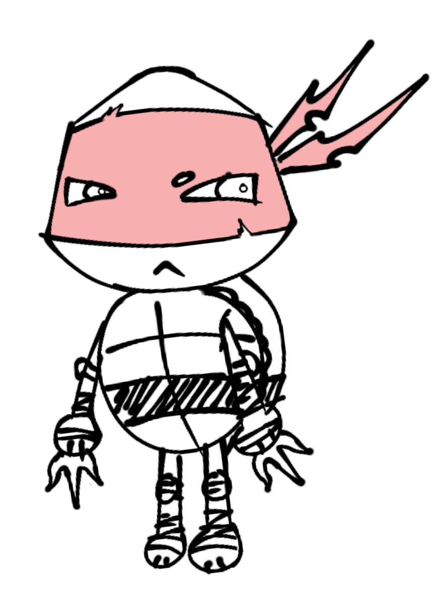 cocacolashorty's tweet photo. Raphael ❤ im finally starting to draw him #tmnt2012 #tmntraph https://t.co/o8ppvmKLiz