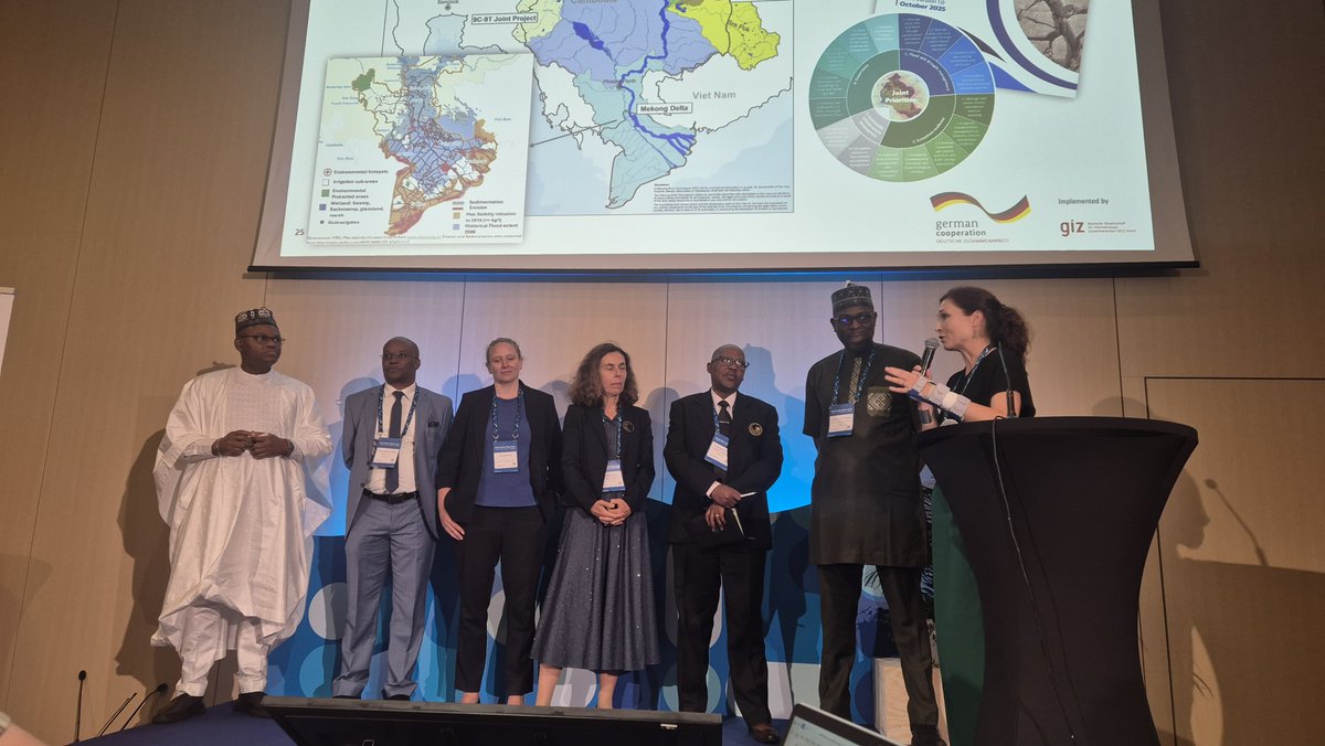 OSS_Comms's tweet photo. At #WorldWaterWeek 2026, @OSS_Comms highlighted its expertise in climate adaptation, IWRM, transboundary #groundwater governance and water cooperation, stressing the importance of shared data, strong institutions and coordinated action for #water_security in Africa. https://t.co/wbQOtyqEE0