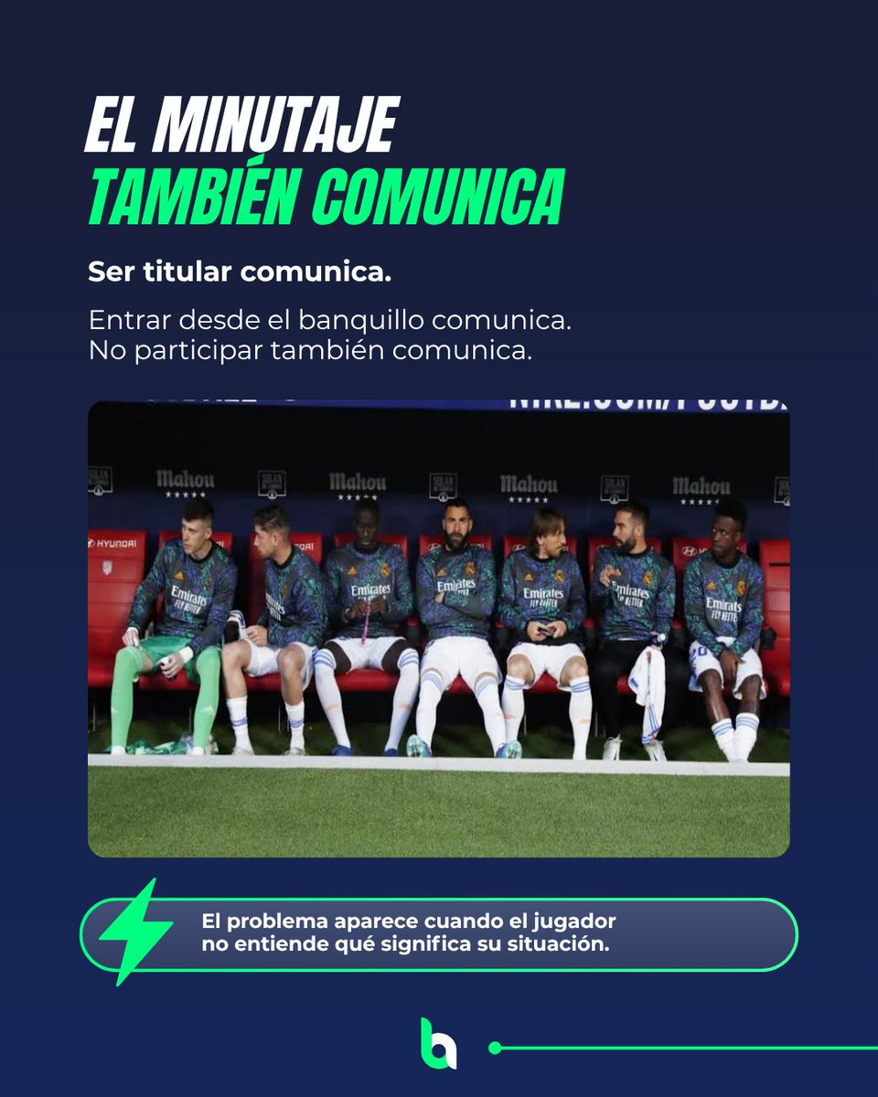 bcoachapp's tweet photo. ⚽ Empieza la temporada y llega una de las decisiones más difíciles: quién juega y cuánto juega

Porque gestionar el minutaje no es solo repartir minutos

🎁 Comenta “MINUTOS” y te enviaremos GRATIS el Desmarque completo

#bcoach #FútbolBase #EntrenadorDeFútbol https://t.co/0VZq2Ifxu6