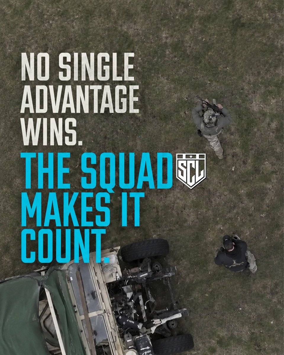 _SquadCombat_'s tweet photo. Speed creates the opening. Strategy recognizes it. Communication gets the squad there. Execution makes it count.

No single advantage wins on its own.

https://t.co/kPy8HlD8Z8

#SquadCombatLeague #EveryRoundMatters https://t.co/pjVdHlWsrd