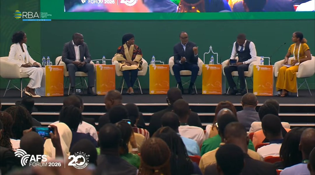 VictorMurashi's tweet photo. Asked by a young entrepreneur where he would invest his energy in #agriculture if he were 25 years old today, Rwanda’s Head of State, President Paul Kagame, had this to say:
“It’s about #inputs on the farm. It’s about #logistics. It’s about #technology. It’s about #irrigation. It’s about #storage, logistics, all kinds of things.
Whether it is dependent on the passion, or the skills a person might have, or whatever possibility, opportunity that one can find along the way, that’s where you put the attention.
The food system is so large, the needs are enormous... It’s a very wide space in which you can find a way to do certain things.”
#AFSForum2026