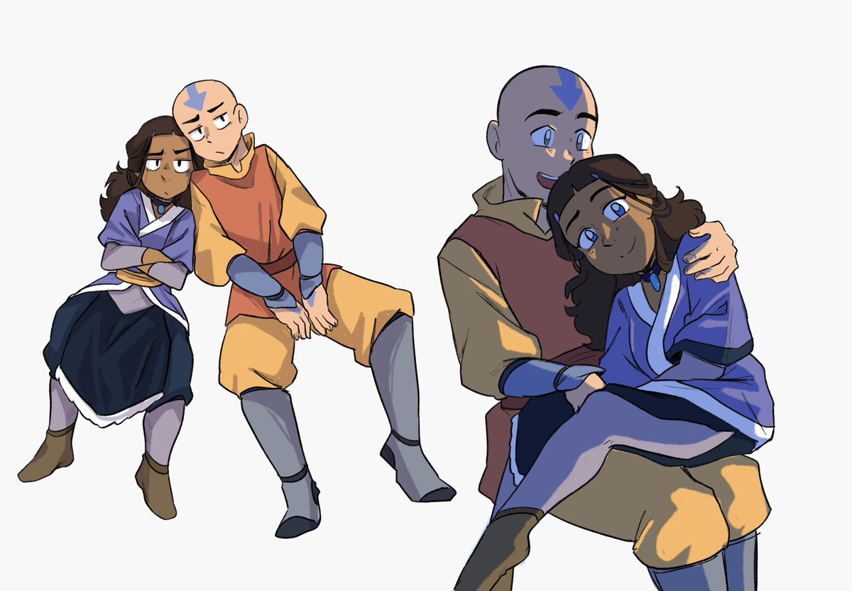 caroliner_draws's tweet photo. always leaning on each other #Kataang https://t.co/M8JuvRUrkM
