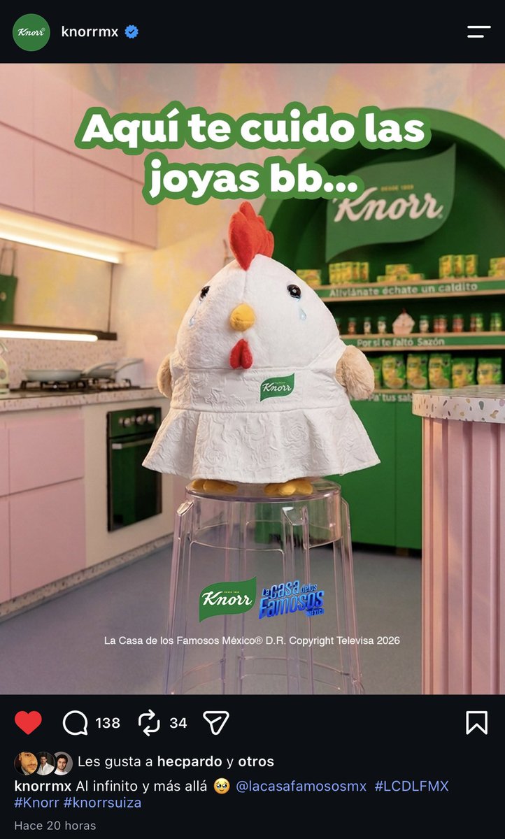 oswaldomujica's tweet photo. “Aldo salió porque las marcas iban a salirse de #LaCasaDeLosFamososMx”
Las marcas: https://t.co/xqgytMLVnf