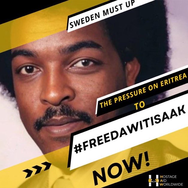 SelemawitKidane's tweet photo. I snart 25 år utan åtal eller rättegång, och ingen kontakt med familjen 💔 Otroligt! @MariaStenergard Det här måste tas på allvar genom att ställa krav, som att stänga ambassaden omedelbart och stoppa regimen propaganda i #Stockholm varje år. Det är deras enda inkomstkälla. @SvD https://t.co/mWFMQQltxu