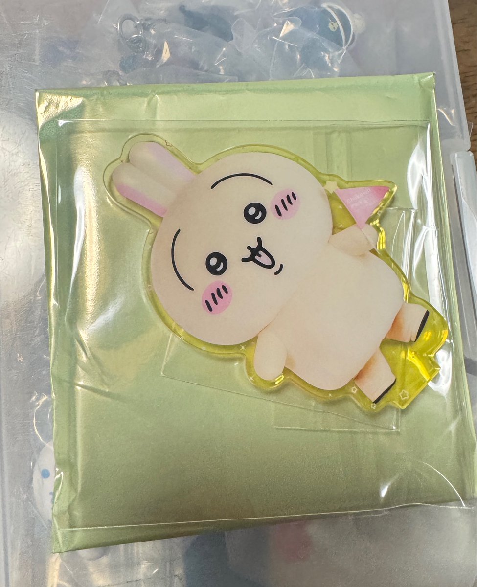 test200123's tweet photo. 交換 ちいかわパーク スペシャルフォトなみんなの トレーディングアクリルスタンド

譲→うさぎ
求→集合

郵送での交換。検索からでもお気軽にお声掛けください。 https://t.co/1aShNTRCty