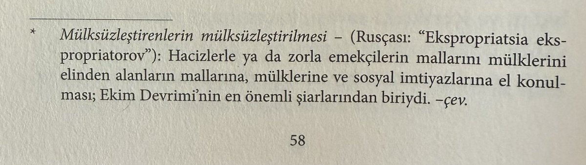 sovyetinsani's tweet photo. mülksüzleştirenlerin mülksüzleştirilmesi. harika bir tabir. https://t.co/ZCZtmk65lY