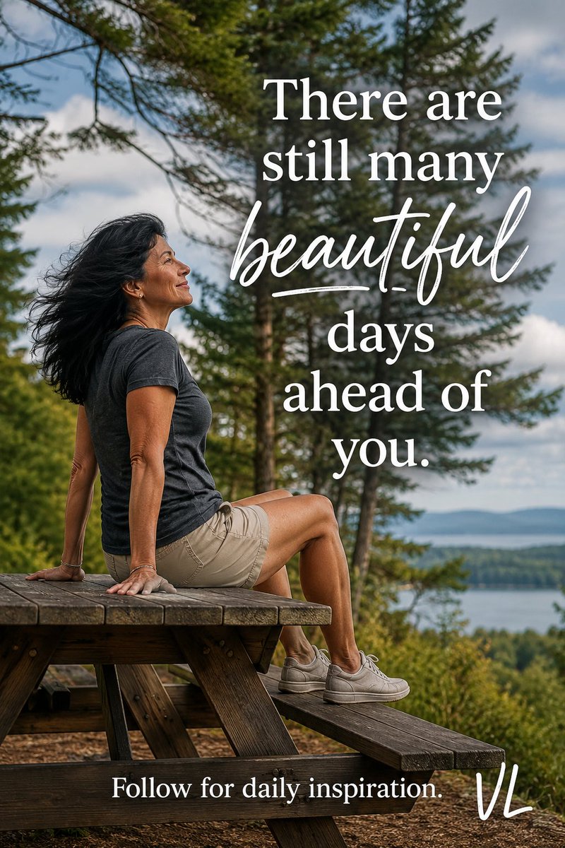 2trytoo's tweet photo. Aging doesn’t mean your story is winding down. Find hope in the present moment, embrace new possibilities, and remember that meaningful, beautiful experiences can still be ahead.
#MidlifeInspiration #PositiveAging #MindfulLiving #EmotionalWellness https://t.co/wjqjGD17Aa
