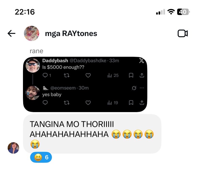 eomseem's tweet photo. raytones para saatin ‘to, para makaangat angat na tayo https://t.co/I0MPvhXatN