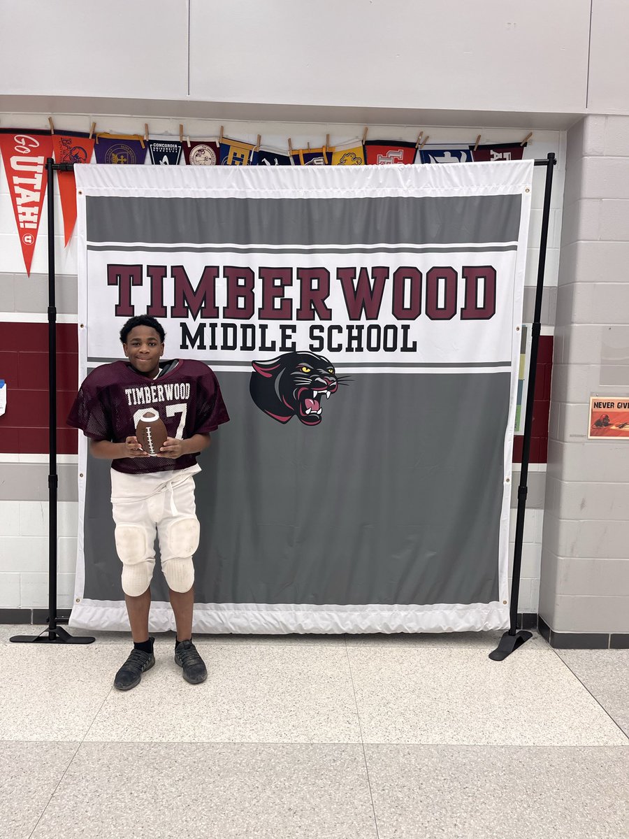 tms_Athboys's tweet photo. 7th B Team 🏈 
Player of the Week vs Dayton 
Cooper Barrett 
#TMSPantherPride @crizer_TMSPE @HumbleISD_TMS @MrCoachEstridge @CoachThurmond10 @ATASCOCITA_FB https://t.co/ixim6otZFM