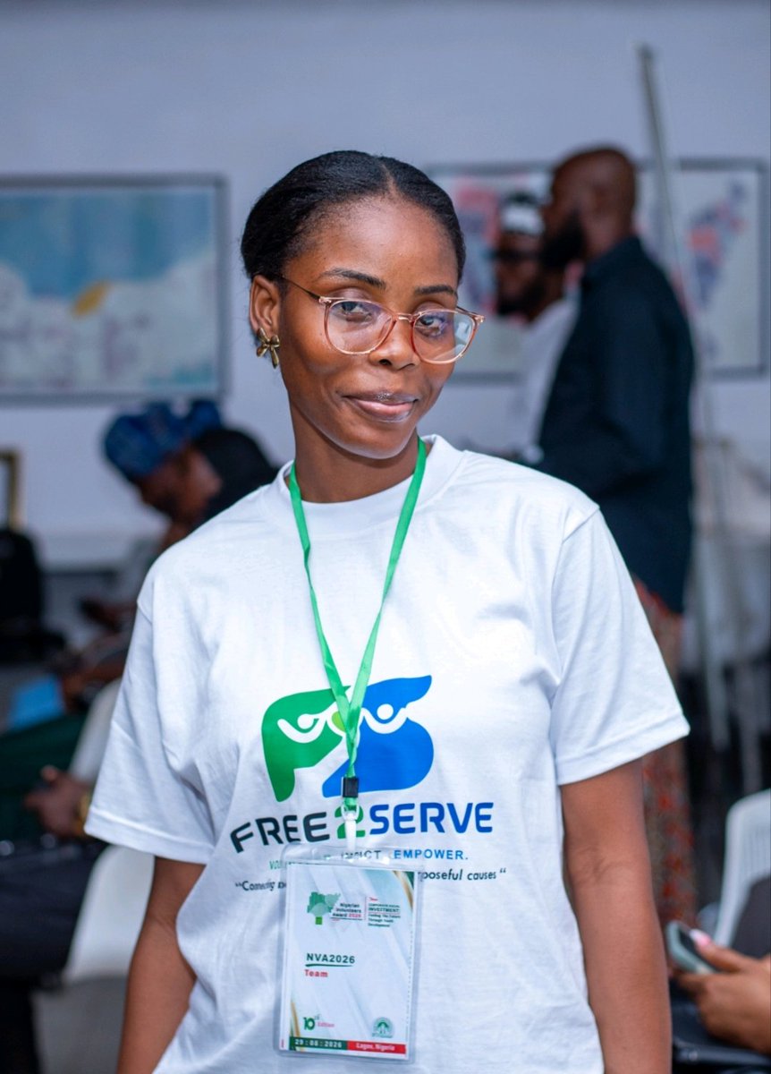 Free_serve's tweet photo. Dressed to serve. Ready to impact.
This is more than a shirt. It represents commitment, service, teamwork, and a shared responsibility to make a difference.

#Impact #Service #Leadership #Volunteering #CommunityImpact #Free2Serve https://t.co/3MiW9Rxddc
