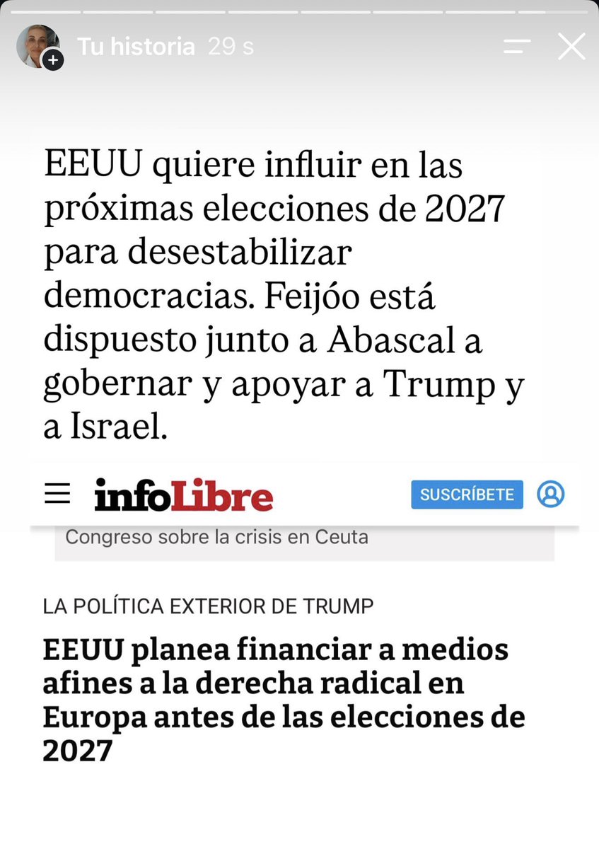 crispmarcote's tweet photo. En otro orden de cosas, ojito con esto de hoy en @_infoLibre 

Además del dinero público que invierte el PP en financiar medios para arremeter con bulos contra el Gobierno, ahora Trump parece que también va a financiar a desinformadores aquí de cara a las elecciones de 2027. 

https://t.co/7vAfdQml0E