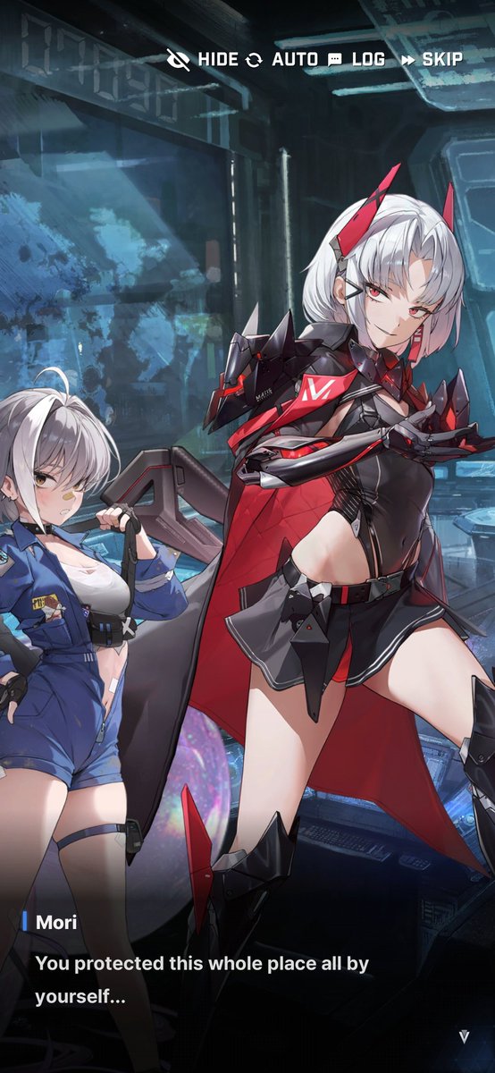 StandardOps23's tweet photo. More Mori crumbs. You know what, she should join the villain union. https://t.co/LZb6LoPLMb