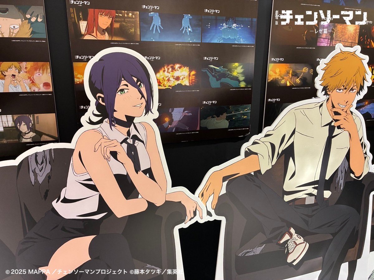 CHAINSAW_PLAZA's tweet photo. 【なんばロフト会場9/4～10/4】

CHAINSAWMANPLAZATheMovie:RezeArc
いよいよ明日より開催！

限定/新商品など約250種以上の商品をお取り扱い予定。

「-Abandoned:Chair- off shot」のスタンディパネルなど装飾も多数ご用意。
ご来店お待ちしております。

#劇場版チェンソーマン 
#chainsawman https://t.co/zHacyWiii5