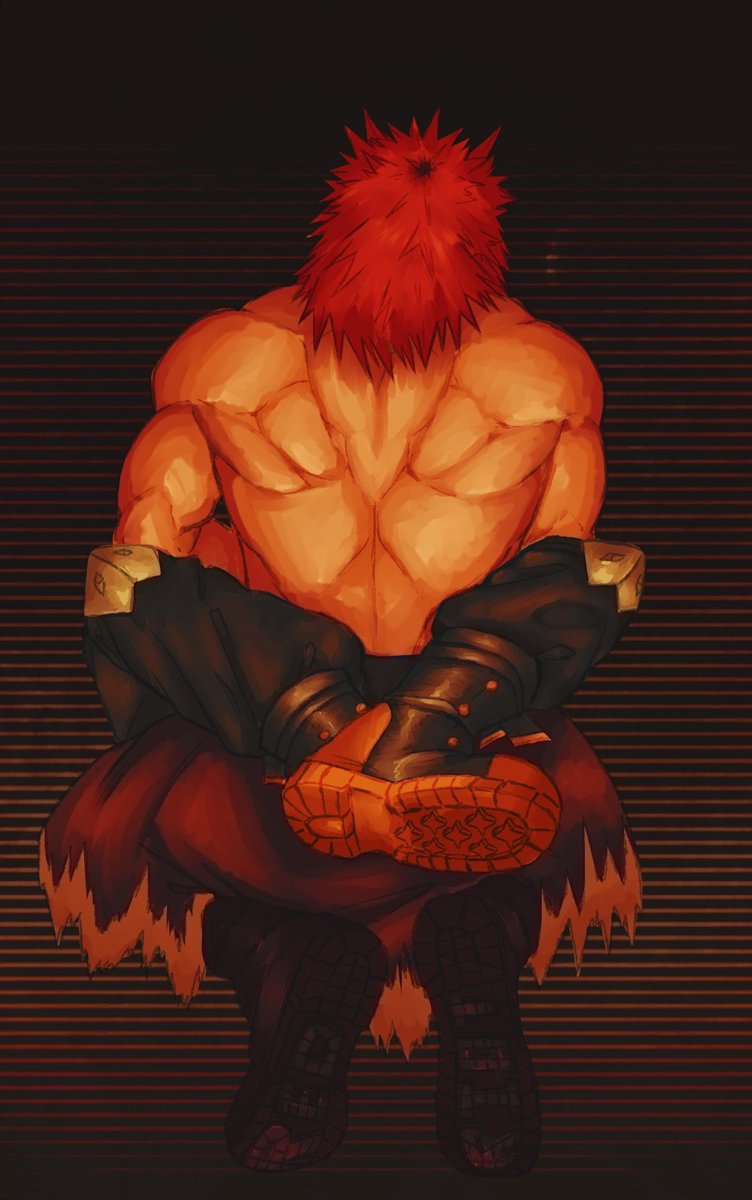 Sereph0o0's tweet photo. Stress Relief with Red Riot and Dynamite #kiribaku #krbk https://t.co/eE3S4PncWe