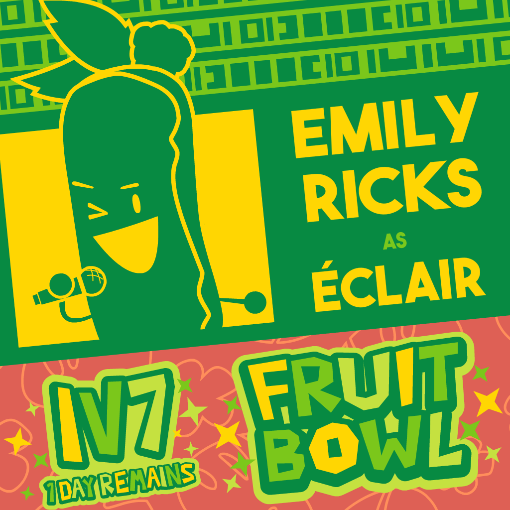AnimationEpic's tweet photo. Hope you've beaten out the scalpers for tickets to tomorrows Fruit Bowl concert!
For a new guest star will be making their debut performance in Episode 7! #inanimateinsanity https://t.co/f6ETg8Cu4J