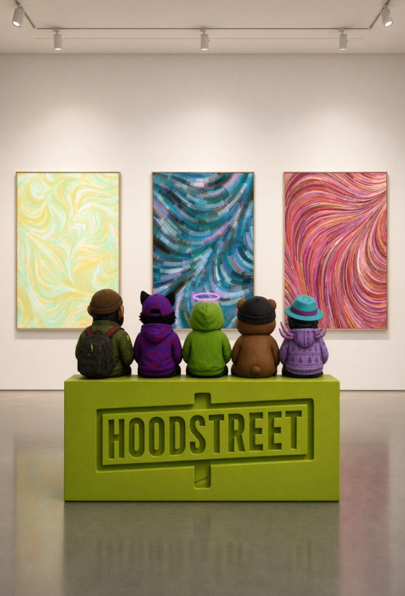 wilderr67's tweet photo. Taking a break from the chaos this morning with my @TheSuitedApes @CannaCatMeme @pixelord @ClayStonKz &amp; @PEEPZonRH to admire some art 🎨

I think they like it 😍

Collection by @TheWaveaArt https://t.co/2Fb7U6mll4