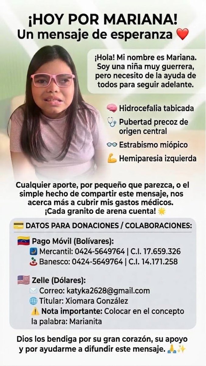mariani87784922's tweet photo. 🚨🚨🆘 Estoy necesitando trileptal susp , decapeptyl $450 faltan 380$ ayuda a seguir viviendo con salud GRACIAS

Pago móvil
Mercantil
04245649764
17659326

Banesco
04245649764
14171258

Zelle

 https://t.co/ESYf3oYlWq https://t.co/Il1sFGt9Gp