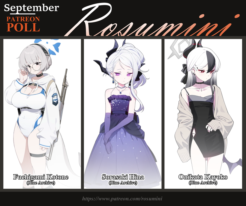Blue Archive characters.
