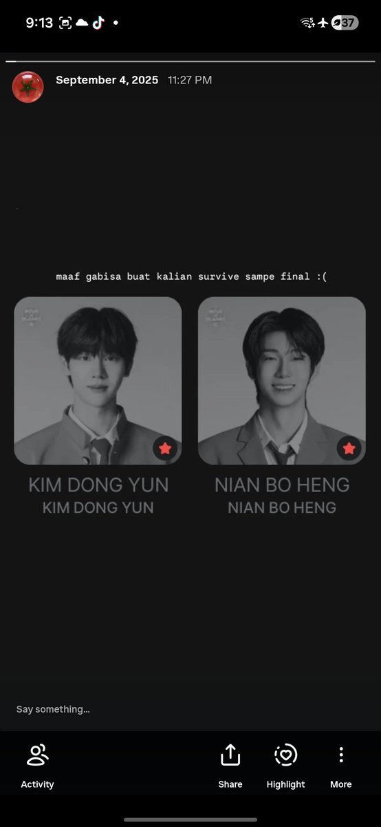 gyu5b's tweet photo. ada yang retak tapi bukan kaca https://t.co/JCnrFZMeu0