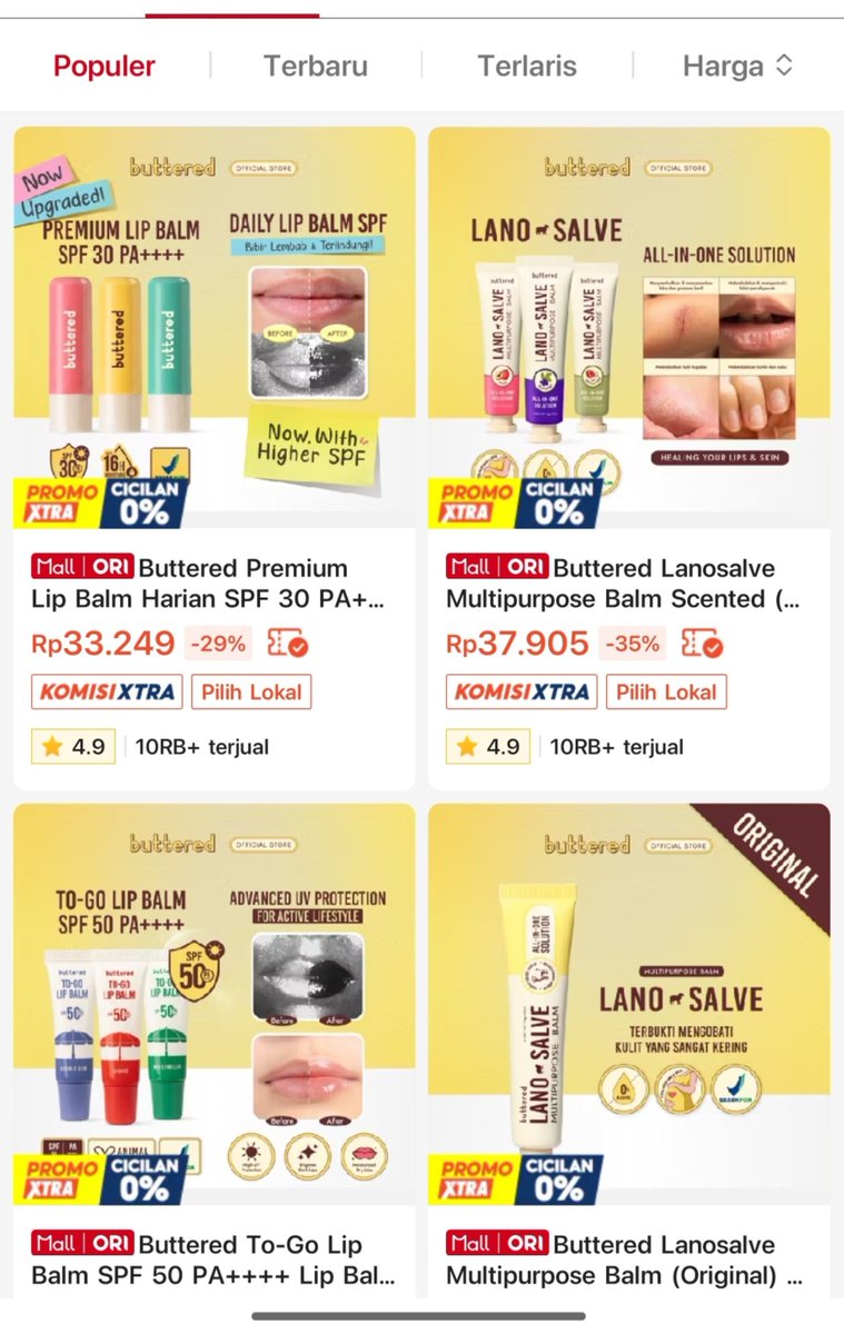 byezbyra's tweet photo. Produk lip balm ini emg ga perlu diraguin lagi 😭 Melembabkan banget dan udah ada SPF 30 PA++++ https://t.co/MjVGbXhHgQ