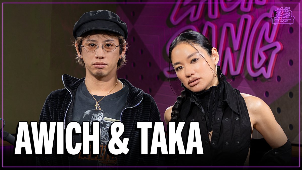 ZachSangShow's tweet photo. Full interview with @Awich098 and Taka @ONEOKROCK_japan is up!

https://t.co/1cW0a3el3G https://t.co/Mo4AOR6zn5