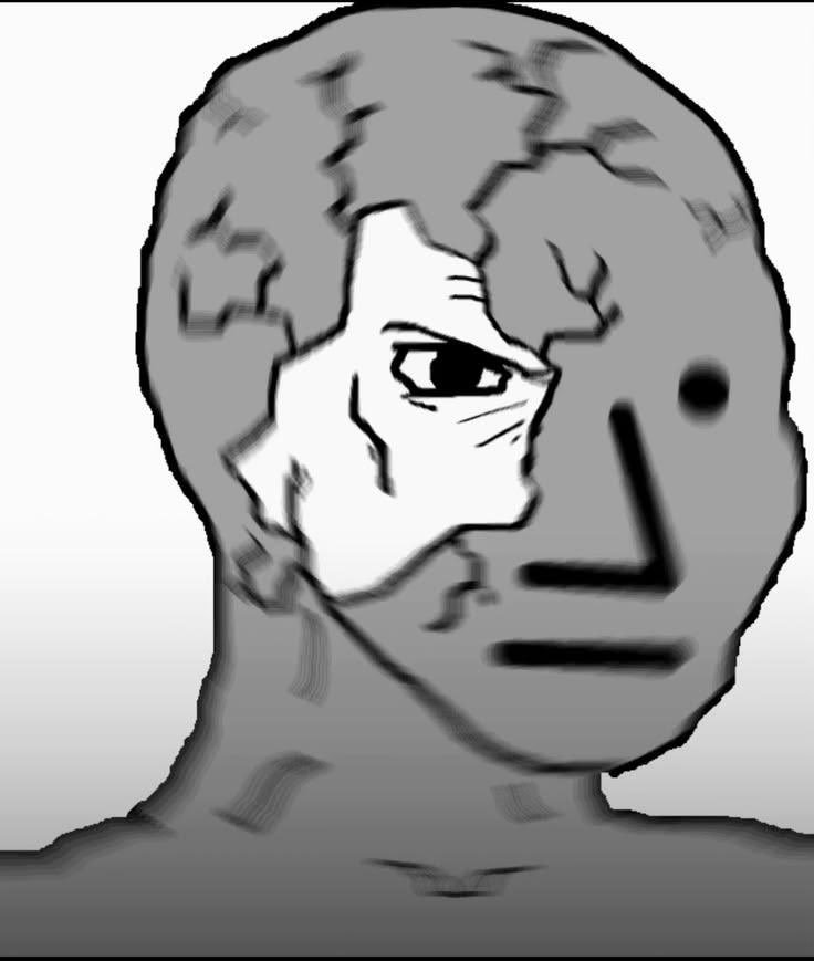gmbh473's tweet photo. When the son NPC rises, the father Wojak must rise too. Tick tock 💣
$NPC $WOJAK https://t.co/QXSyeMjaRR