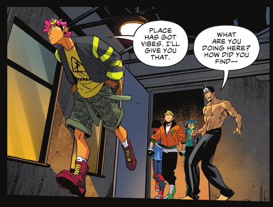 TTHypeTime's tweet photo. TEEN TITANS SPOILERS
.
.
.
.
.
They're like cats that decide to follow someone home and go "this one's mine now" https://t.co/8DsKrGRCll
