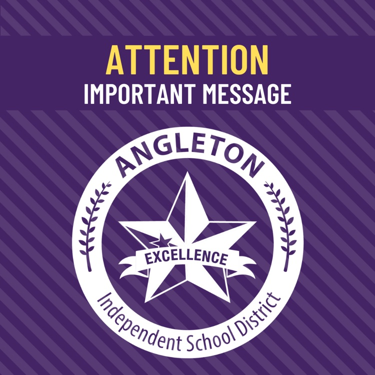 AngletonISD's tweet photo. UPDATE - The phones in the school district are back to working as normal, and the district can now receive calls in and make calls out. We appreciate our AISD Technology Department for working quickly to resolve the issue. https://t.co/OUAj0UFUAG
