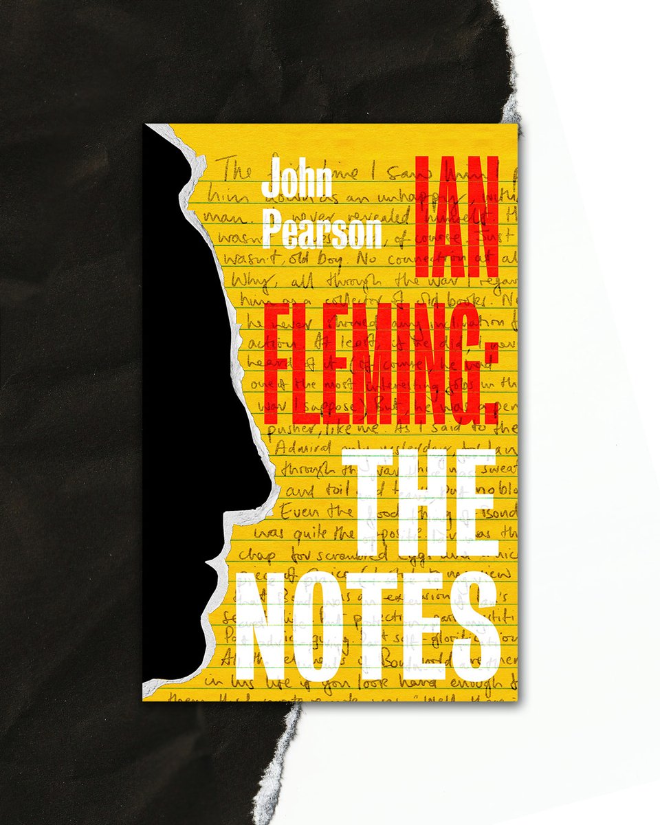 TheIanFleming's tweet photo. The cover for Ian Fleming: The Notes has arrived.​

​Discover the meticulous biographical notes that John Pearson made in 1965 while researching Fleming for his celebrated biography The Life of Ian Fleming.​

Out on November 18th, pre-order you copy now here: https://t.co/KTcW0xbn7e

#IanFlemingTheNotes #IanFleming #JohnPearson #JamesBond
