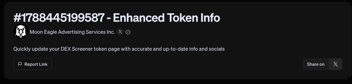 topoliquid's tweet photo. Dex paid https://t.co/mwjcp4jMn1