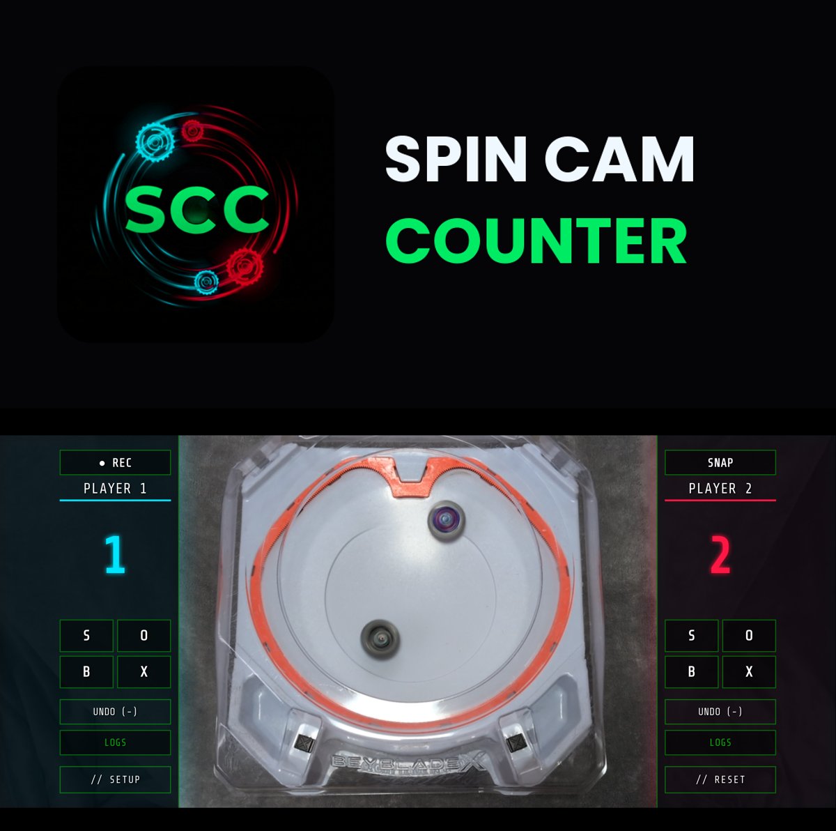 keikeiplaygames's tweet photo. Spin Cam Counter is now live on Google Play🎉

A native app made for Beyblade X battles — track scores and capture/record video in one screen. No browser needed, just install and go.

https://t.co/jBhUfJHdXY

#SpinCamCounter #BeybladeX https://t.co/P2wYk1U7aO