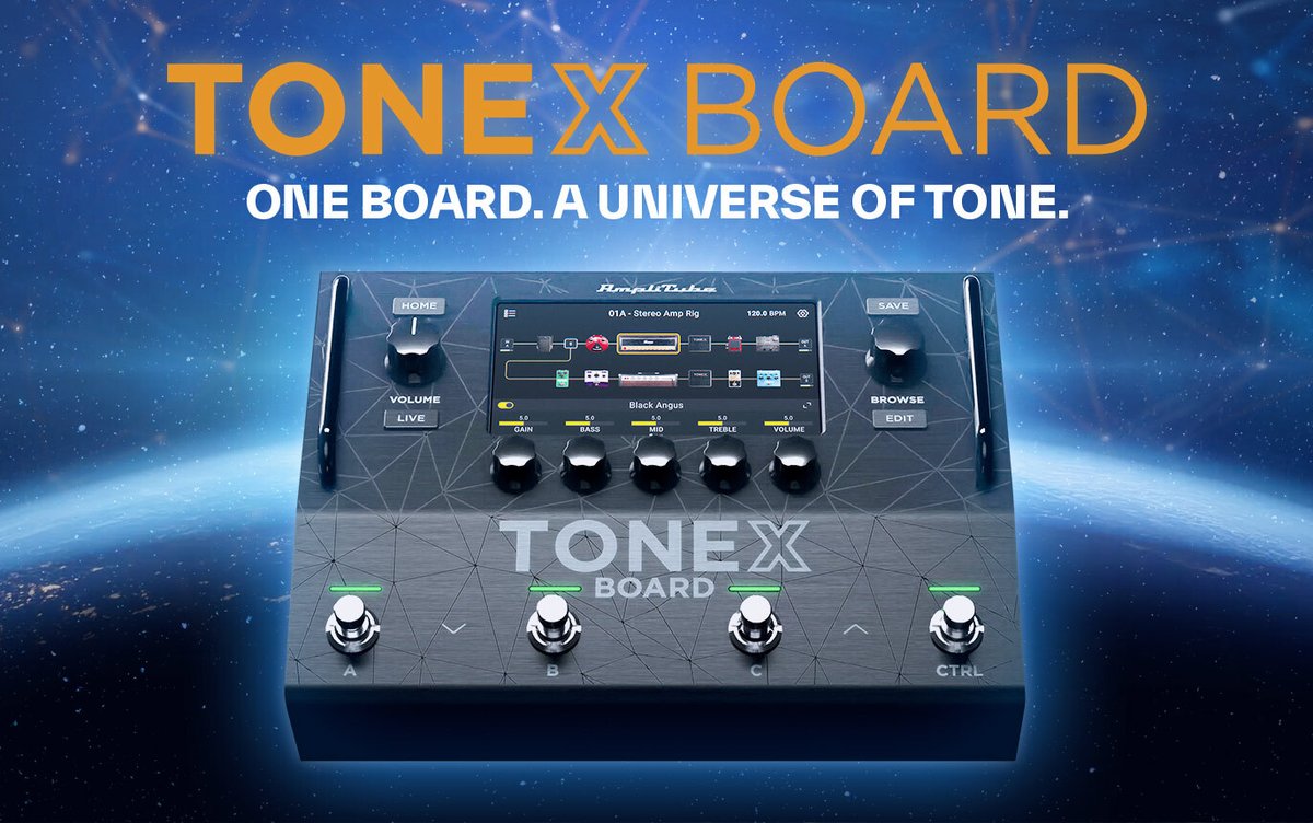 audiomusicadigi's tweet photo. IK Multimedia lanza TONEX Board @ikmultimedia #AudioMusicaDigital #IKMultimedia #TONEXBoard #TONEX #Amplitube #IA https://t.co/ESiNWYKmhZ https://t.co/afOzdWguQu