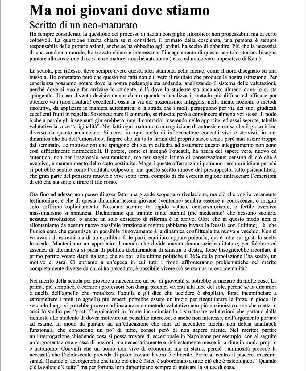 campacavall's tweet photo. per riflesso, deve sempre avere questa idea stampata nella mente... 
#scuola #politica #giovani https://t.co/2uWTPwEct8