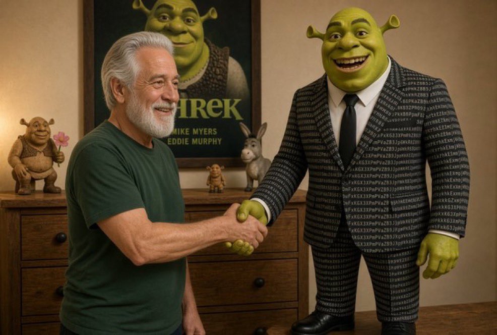 Frogiiix's tweet photo. @Mattertrades Check out $Shrek 
The artist @Hester_Studios launched it https://t.co/TJJzENPsCu