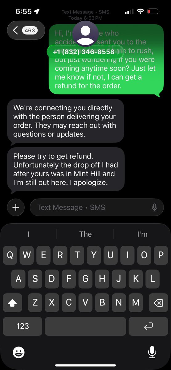 causfos's tweet photo. @DoorDash @ReggieBush One of your drivers stole my money &amp; kept my food. I put in my work address &amp; contacted them quickly, sending the right address which was 9 minutes up the road. Paid them extra, they agreed to bring it then kept my money &amp; food. Your support sucks &amp; y’all need to help me https://t.co/QhpccUNhKr