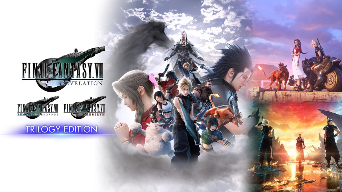 Wario64's tweet photo. FINAL FANTASY VII Remake Series Trilogy Edition is $84.99 (all 3 games digital) 

US PSN https://t.co/2foJzZHbTi 
Steam https://t.co/RqFIpnjZsX 
Xbox https://t.co/48O76FbQUk 

discounted price available until April 7, 2027 https://t.co/VeIuER3LDb