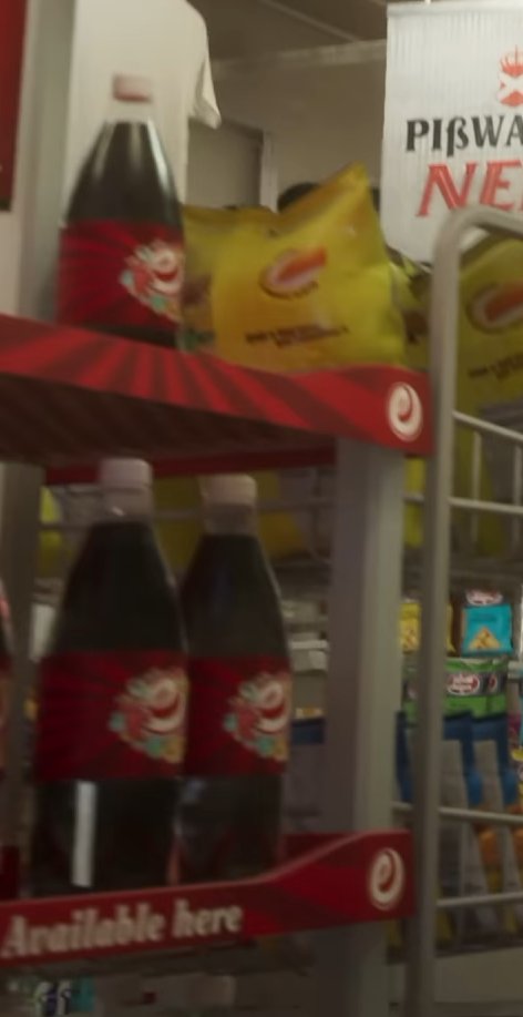 wittyw0's tweet photo. @videotech See the space between cap and coke?
My guess is that Trailer 1 was rendered on PC with more raytracing rays and before the needed console optimizations. https://t.co/Y3uUr3hdmO