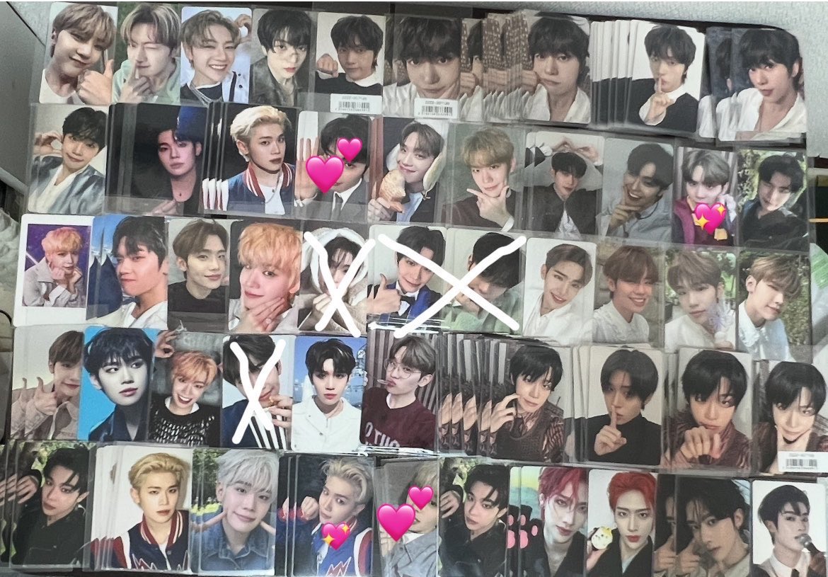 tea_ll0's tweet photo. @hanbin1666456 返信遅くなりすみません︎；；
🌻とプリクラトレカは交換可能です！
そうしましたら、💕のトレカも追加で可能でしょうか🙇🏻‍♀️ https://t.co/oLG3zTuJr4