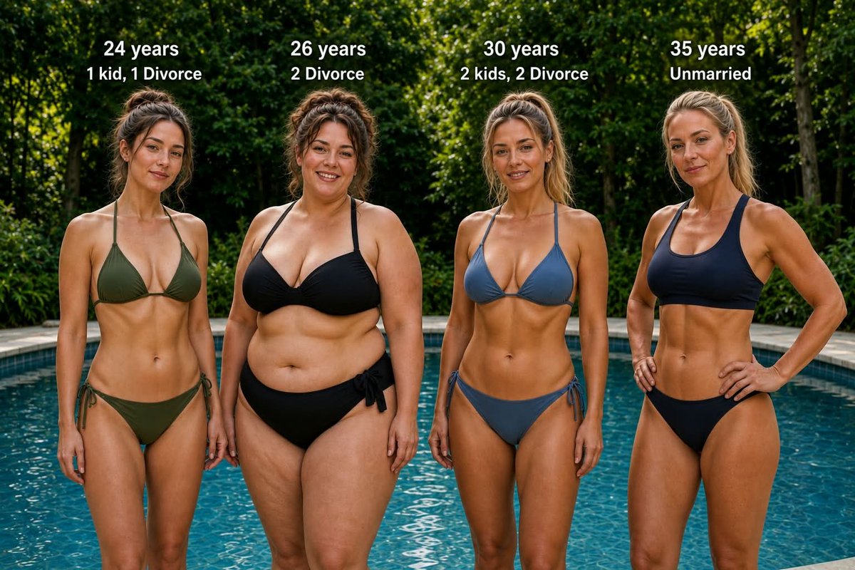 Rynox220's tweet photo. If you���re a 30-year-old man, which woman would you choose to date? 👀 https://t.co/zMHZXQu0Zv