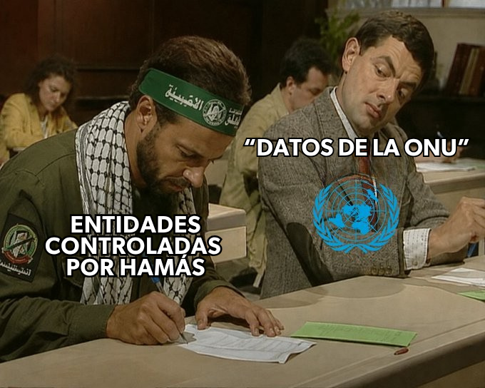 IsraelinSpanish's tweet photo. Podrían pensar que una institución cuyos informes son citados en todo el mundo verificaría de manera independiente sus fuentes antes de ponerles el sello de la ONU.. https://t.co/T2mnBb49nP
