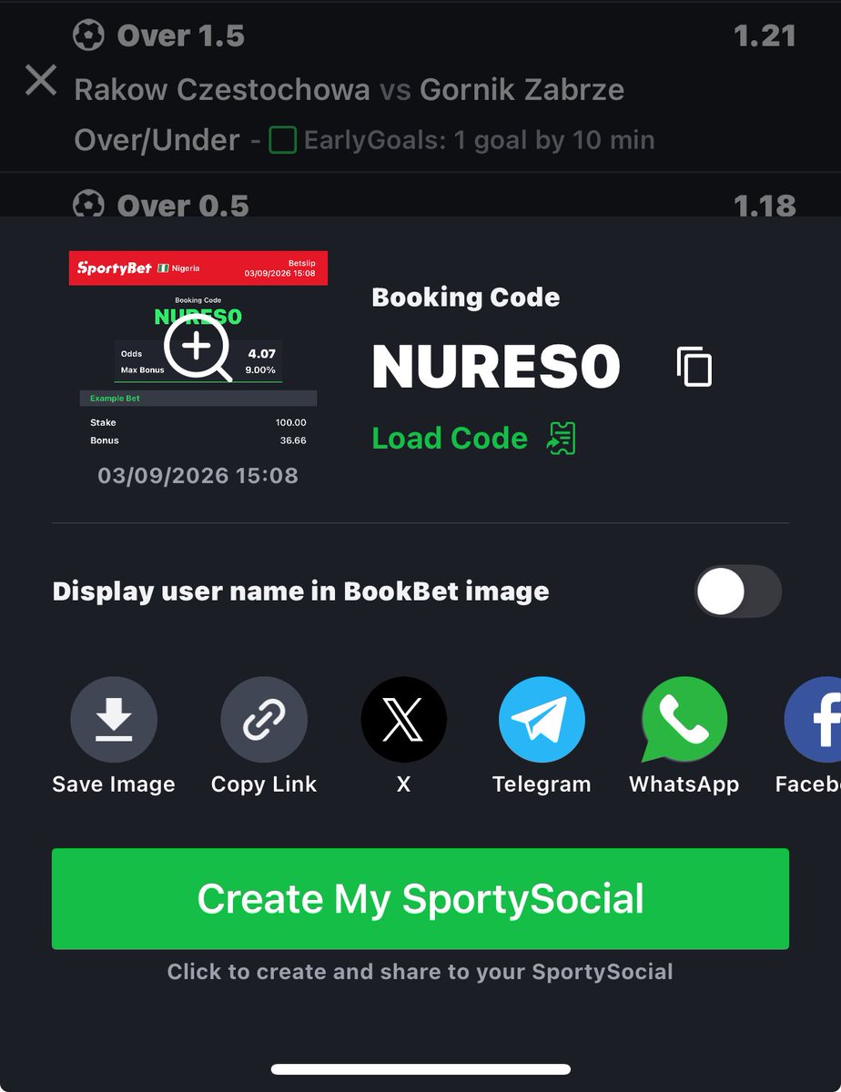wavebetng's tweet photo. 4 odds
NURES0 https://t.co/Z2jkgRKfTN