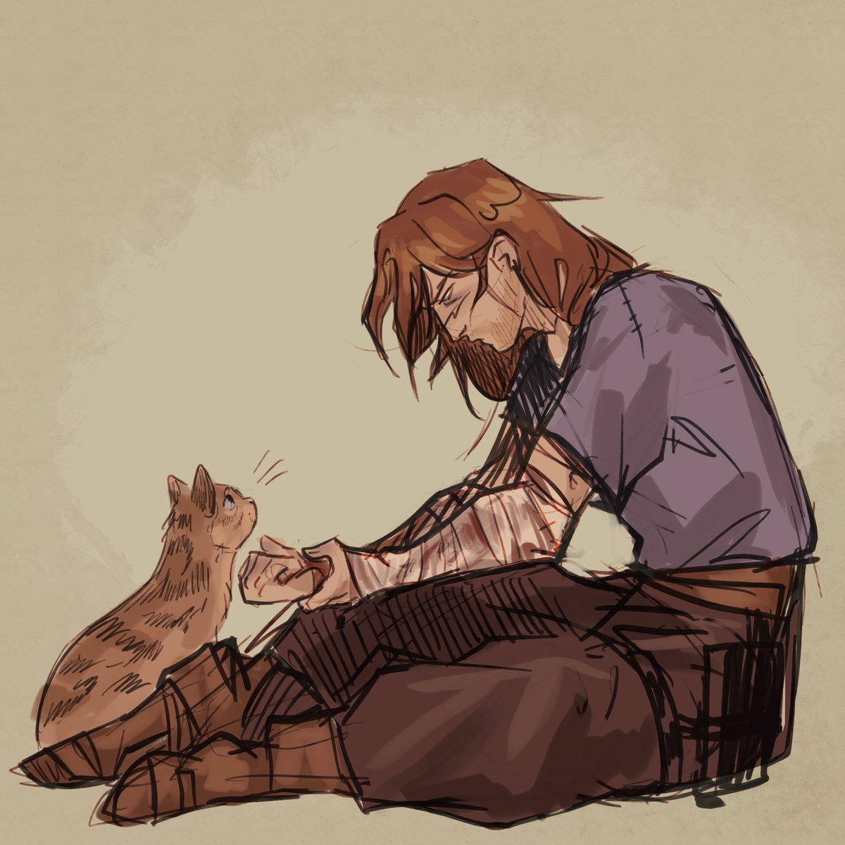 Graakky's tweet photo. Caleb widogast appreciation via very rough doodles
#themightynein #calebwidogast #criticalrole https://t.co/atkPTDcCwJ