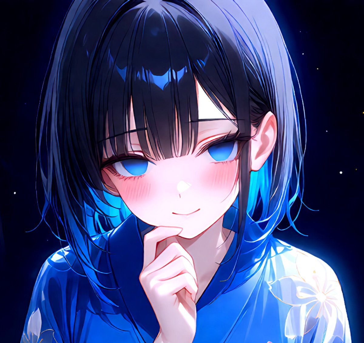5B9tVI1U2R19821's tweet photo. そう言えばね
アイコンとヘッダーを新しいあおいちゃんイラストに変えました！
可愛くこちらを見つめてて元気出ますよね☻

...ヤんでませんよ？
#AIイラスト #あおいちゃん
#オリキャラ https://t.co/6lb1gjkDgs
