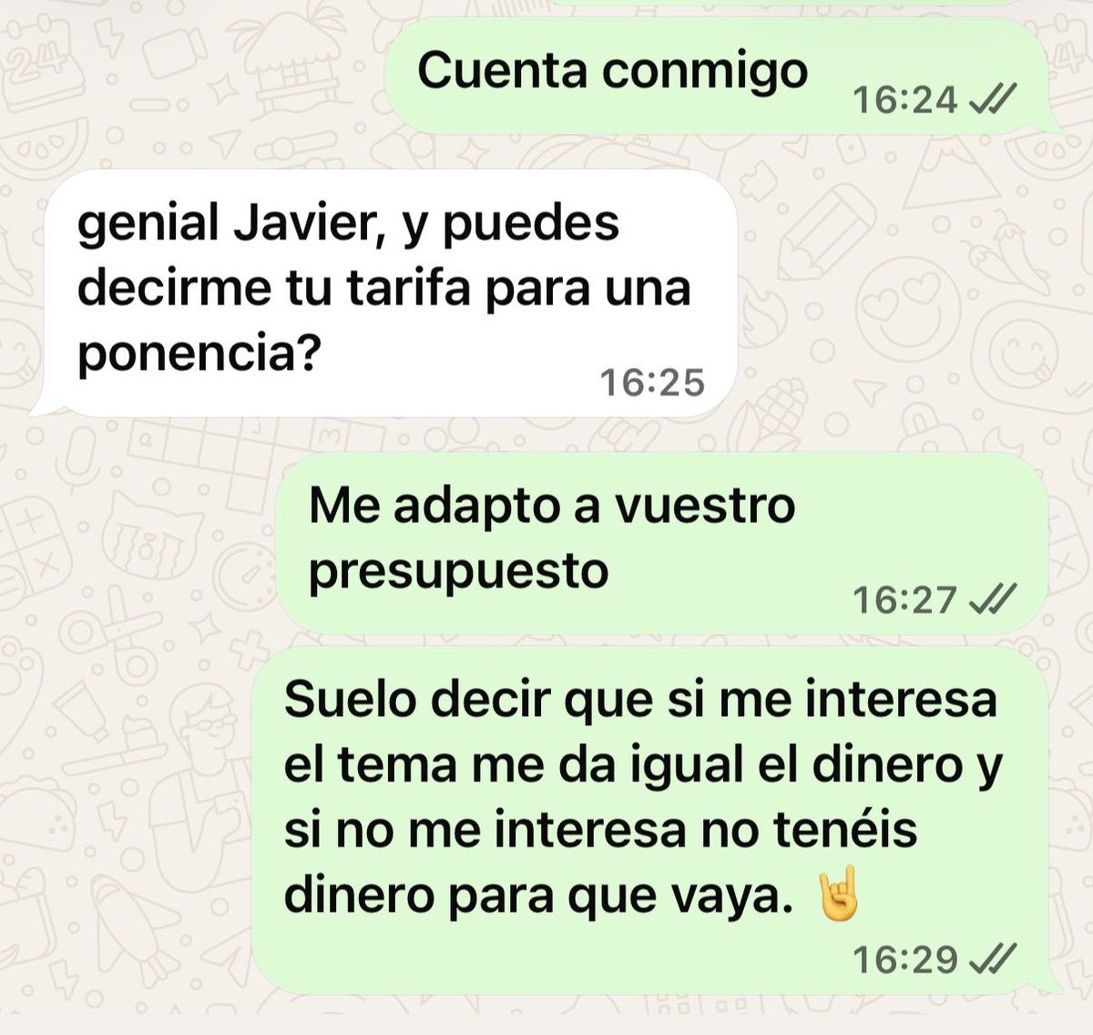 Recuenco's tweet photo. Real time exchange. https://t.co/nXDkewUNDT