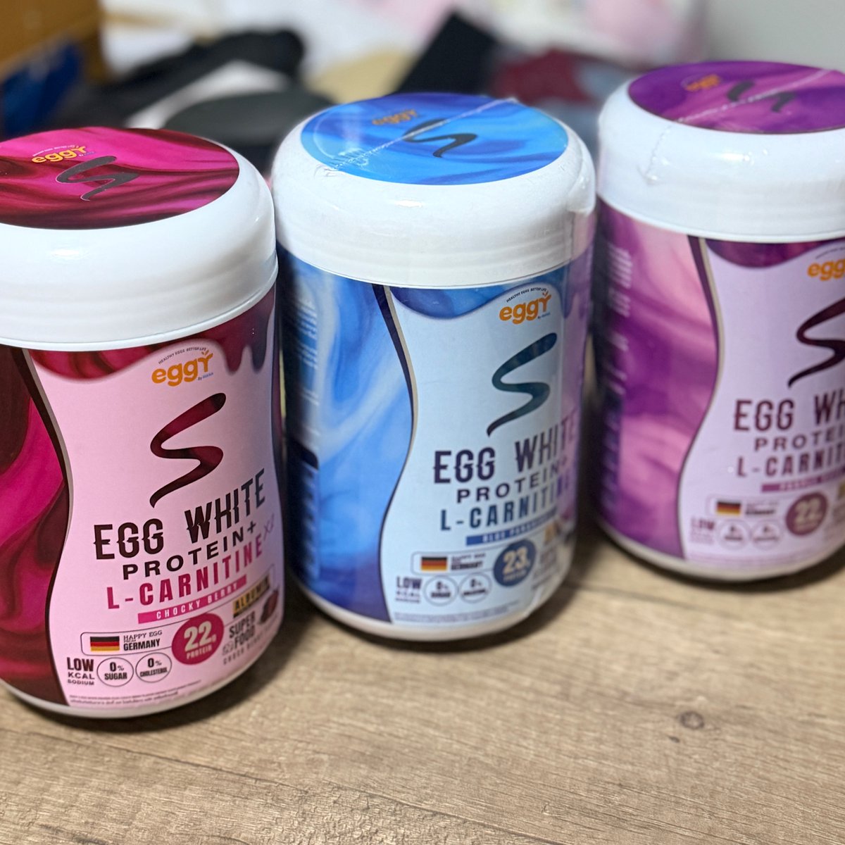 JuthamasSi_'s tweet photo. เพิ่งรู้ว่าโปรตีนจากไข่ขาวก็มี
แบบชงกินง่าย ๆ ด้วย 🥚
เหมา��กับวันที่อยากเพิ่มโปรตีน
แต่ไม่อยากเลือกโปรตีนนมวัว

หรือใครออกกำลังกาย
แล้วกำลังหาโปรตีนไว้กินหลังซ้อม 
ตัวนี้ก็เป็นอีกทางเลือก