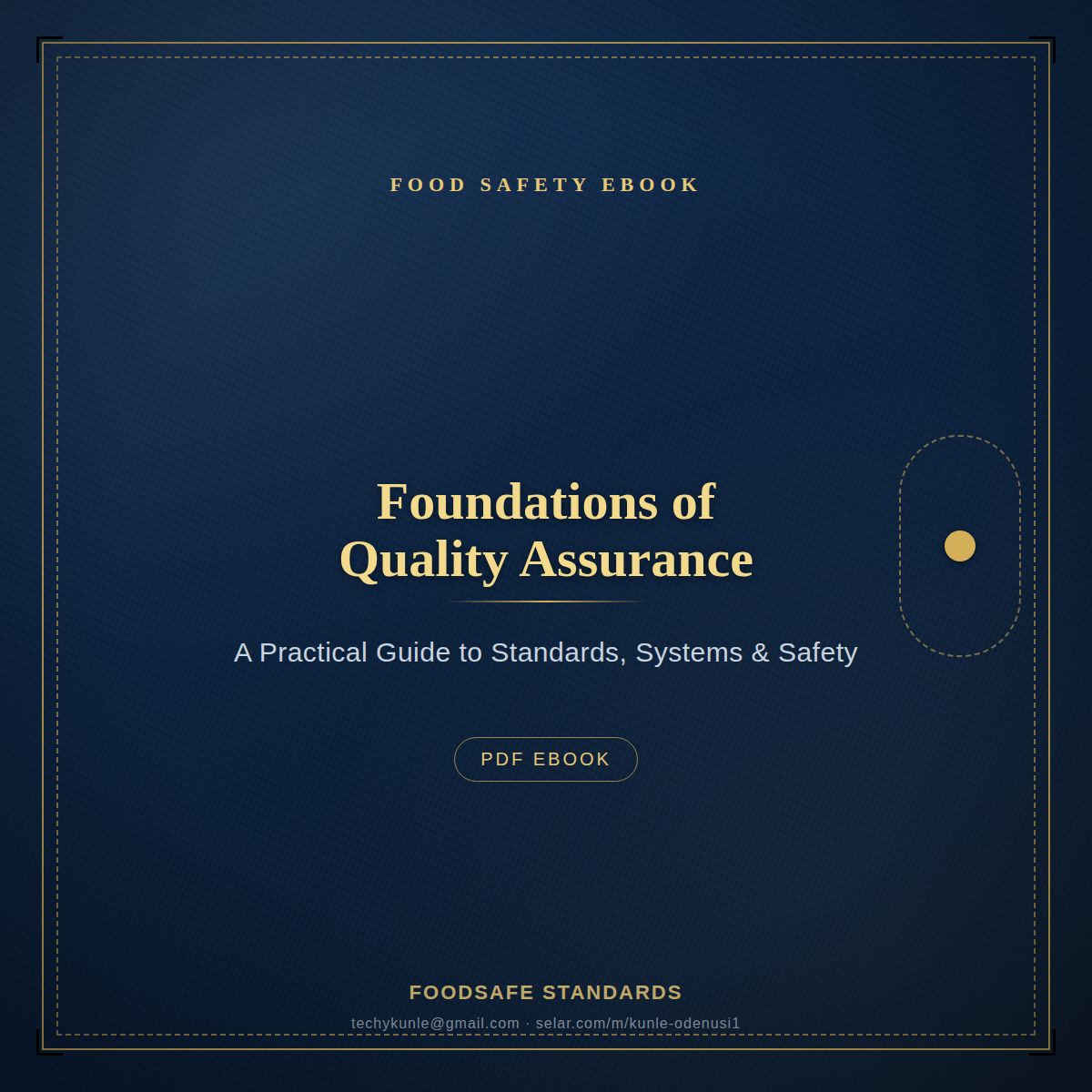 olamikunle's tweet photo. Relaunching: "Foundations of Quality Assurance in Food Manufacturing" — a practical 31-page guide covering HACCP, GMP, standards &amp; building a QA career.

Get it here: https://t.co/DR0rcAJ4Xj

#FoodSafety #QualityAssurance #HACCP https://t.co/yDlzvVr0yJ