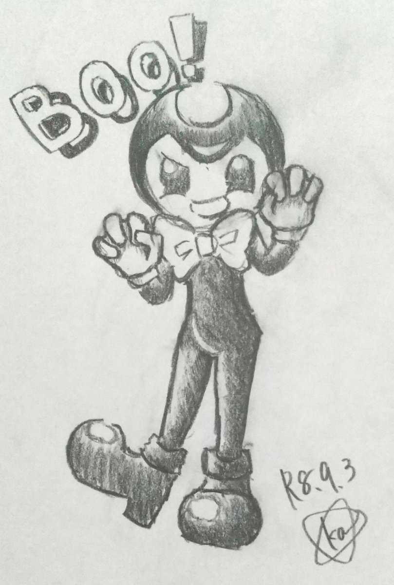 kaito_sekka's tweet photo. #Bendy https://t.co/TV9MQpC7za