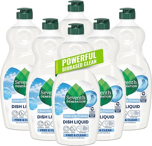 ClickandSaveonX's tweet photo. 🏆 AMAZON BEST SELLER DEAL!
Seventh Generation Dish Liquid Soap Free &amp; Clear liquid soap Pack of 6 Dishwashing Soap Dish Soap for sensitive skin 19 oz
WAS: $20.82 NOW: $12.33
SAVE: $8.49 (41% OFF)!

Shop Best Seller ➜ https://t.co/IZ6tdHfDnO

#AmazonDeals #seventh #sensitive https://t.co/15cwM2kPAc