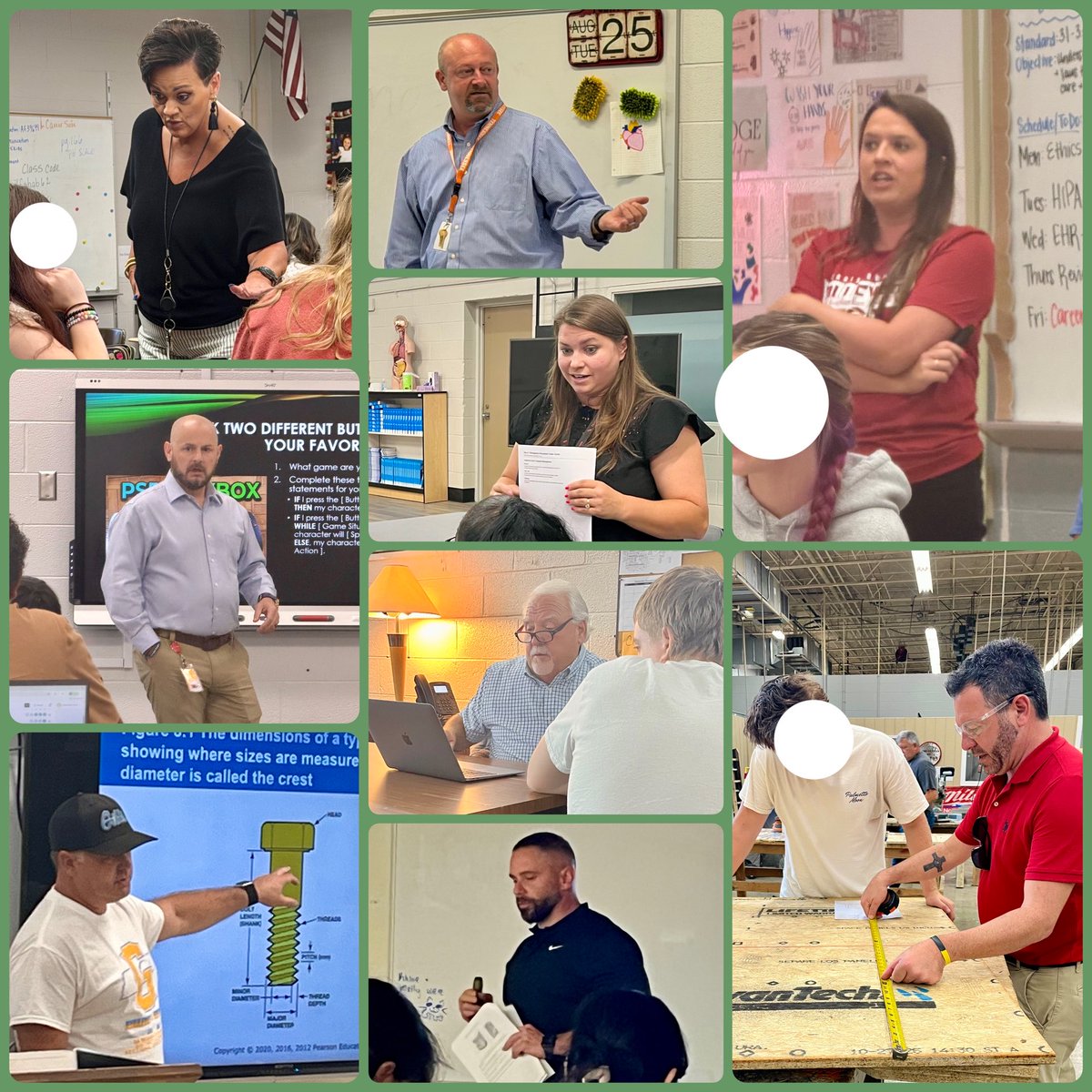 UllaCarr's tweet photo. Judy and I have begun our @KCS_EPP coaching visits for this semester. Wonderful new teachers have started to lead their classrooms in Hamblen, Anderson, and @KnoxSchools! We debrief with them after our visit and set goals 🎯 https://t.co/5CJMpuvi2U